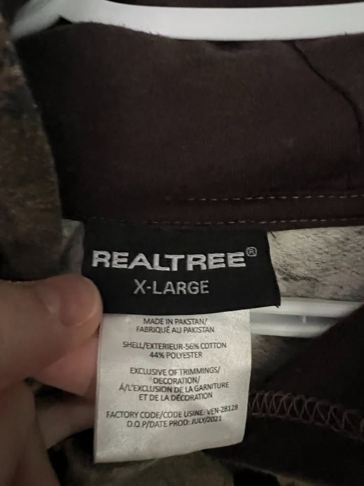 Realtree Vintage Realtree Faded Camo Hoodie Size US XL / EU 56 / 4 - 3 Thumbnail