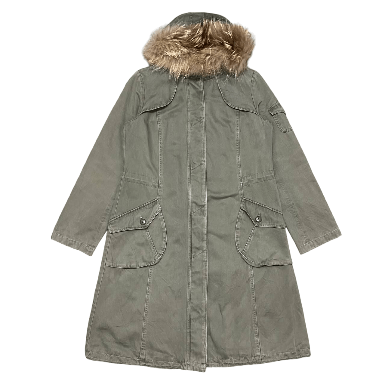 If Six Was Nine Vintage Japanese Brand Gio Sport Fur Parka Size US S / EU 44-46 / 1 - 2 Thumbnail