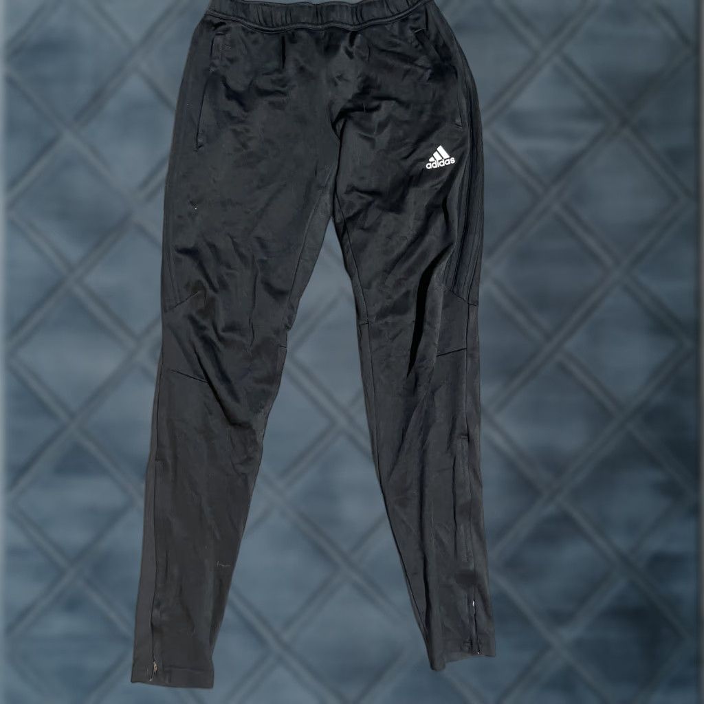 Adidas Adidas Sweatpants Tiro Black Women S Pants Regular Inseam 31" Elastic Drawstring Lined Fleece Activewear Pop Size 28" / US 6 / IT 42 - 1 Thumbnail