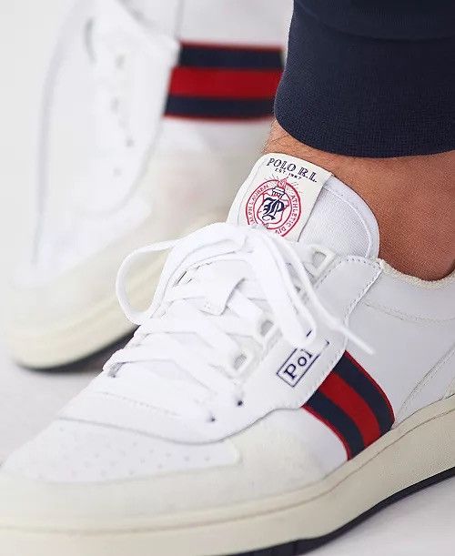 Polo Ralph Lauren Polo Ralph Lauren Polo Court Sneakers Size US 9.5 / EU 42-43 - 11 Thumbnail