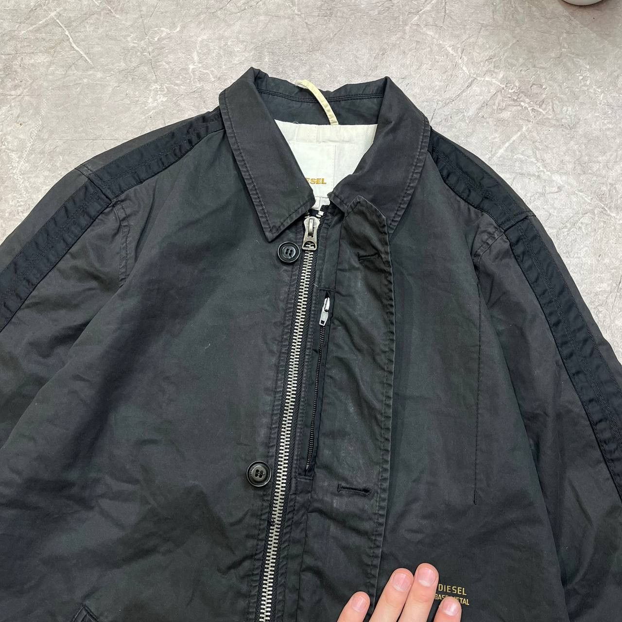 Diesel Vintage Diesel Base Metal Jacket Tapered Bomber Jacket Size US M / EU 48-50 / 2 - 22 Thumbnail