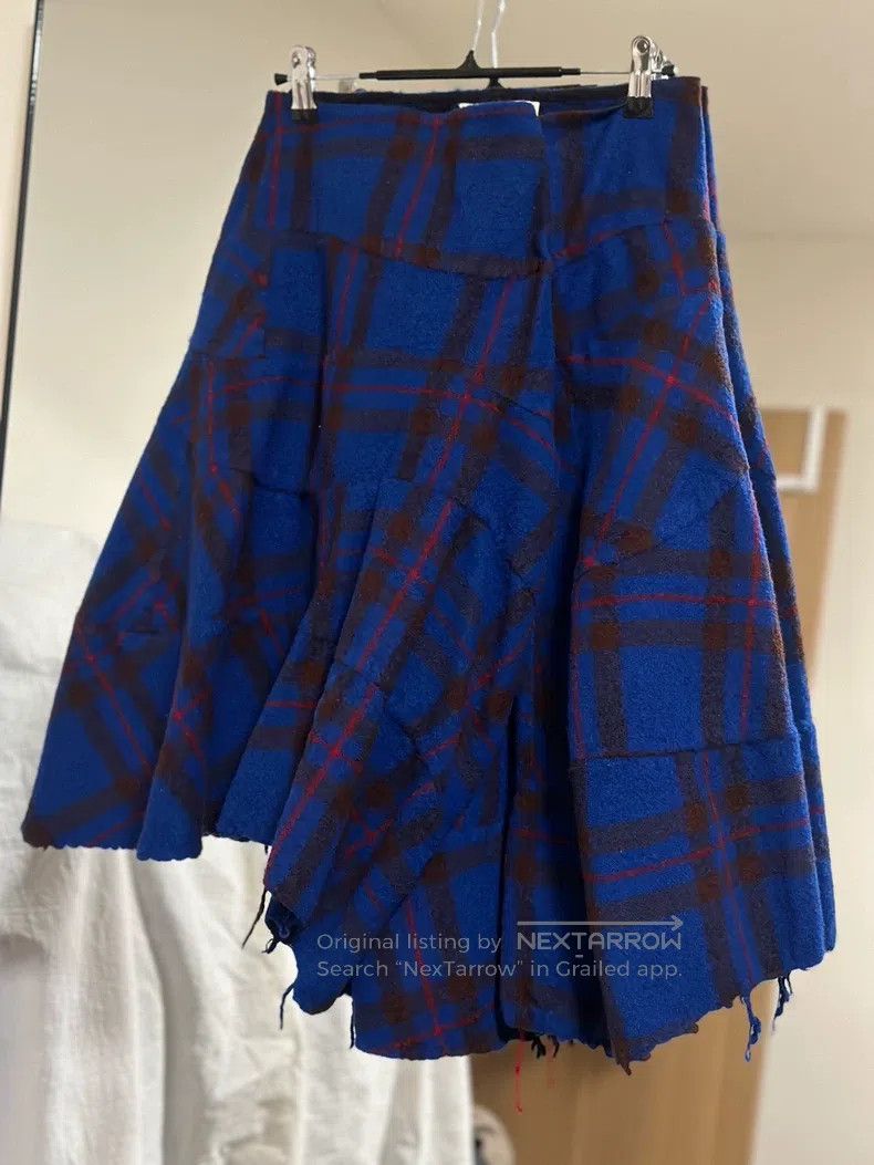 Comme des Garcons Comme Des Garcons size M Classic Pin Deconstructed Plaid F Size 23" - 9 Thumbnail