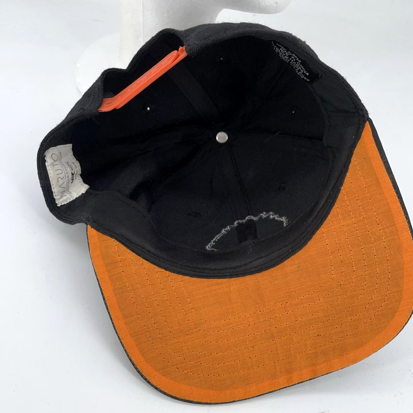 Vintage Naruto Hat Cap Snap Back Mens Black Anime Ichiraku Ramen Shop Shippuden Size ONE SIZE - 5 Thumbnail