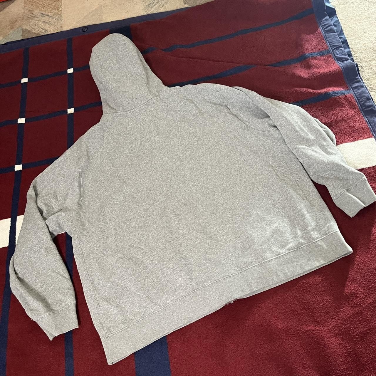 Nike Nike Hoodie Gray Full Zip Fleece Sweatshirt Casual Mens 3XL Size US XXL / EU 58 / 5 - 5 Thumbnail