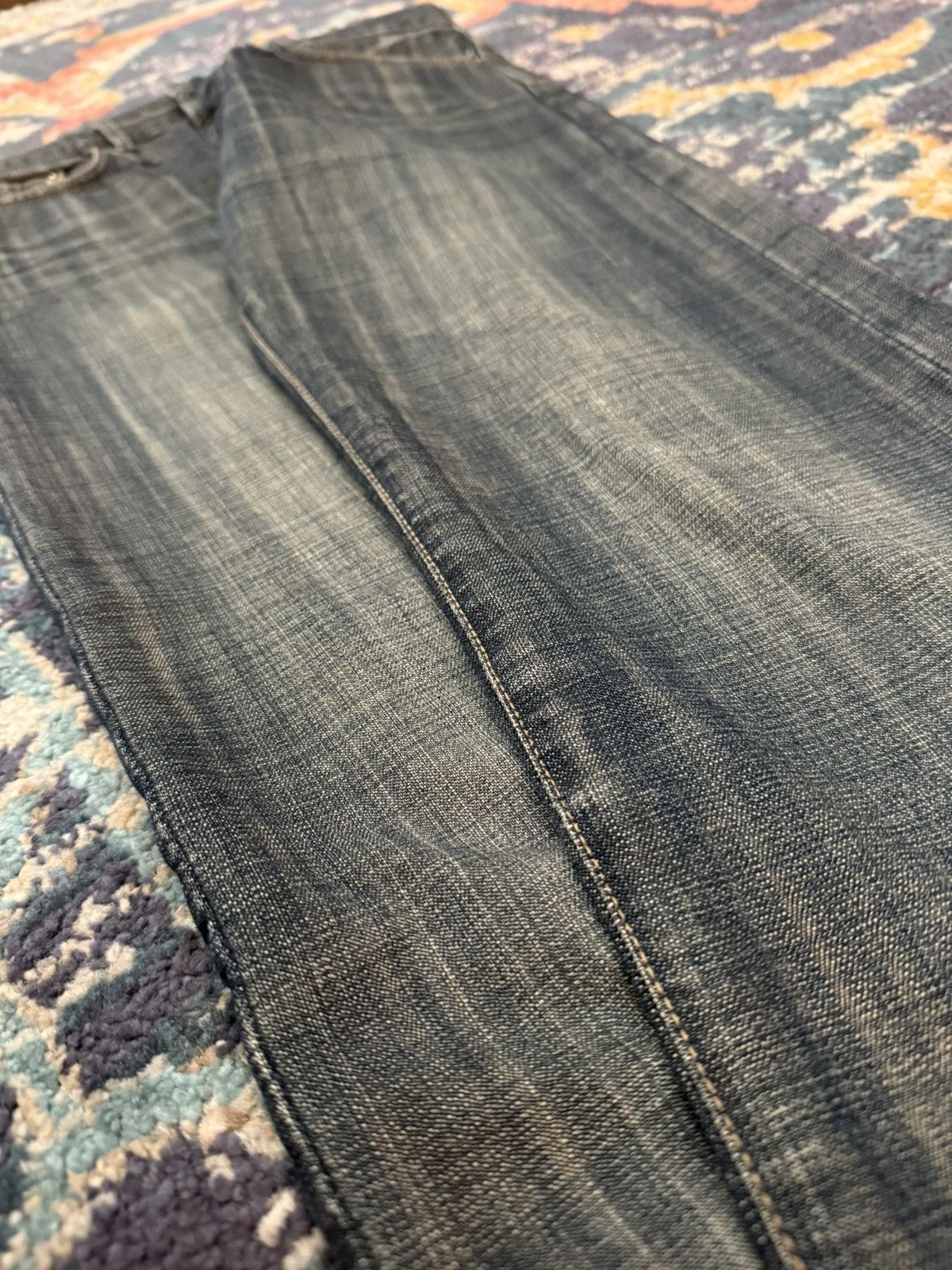Hedi Slimane Dior Homme runway coated glitter denim Size US 28 / EU 44 - 5 Thumbnail