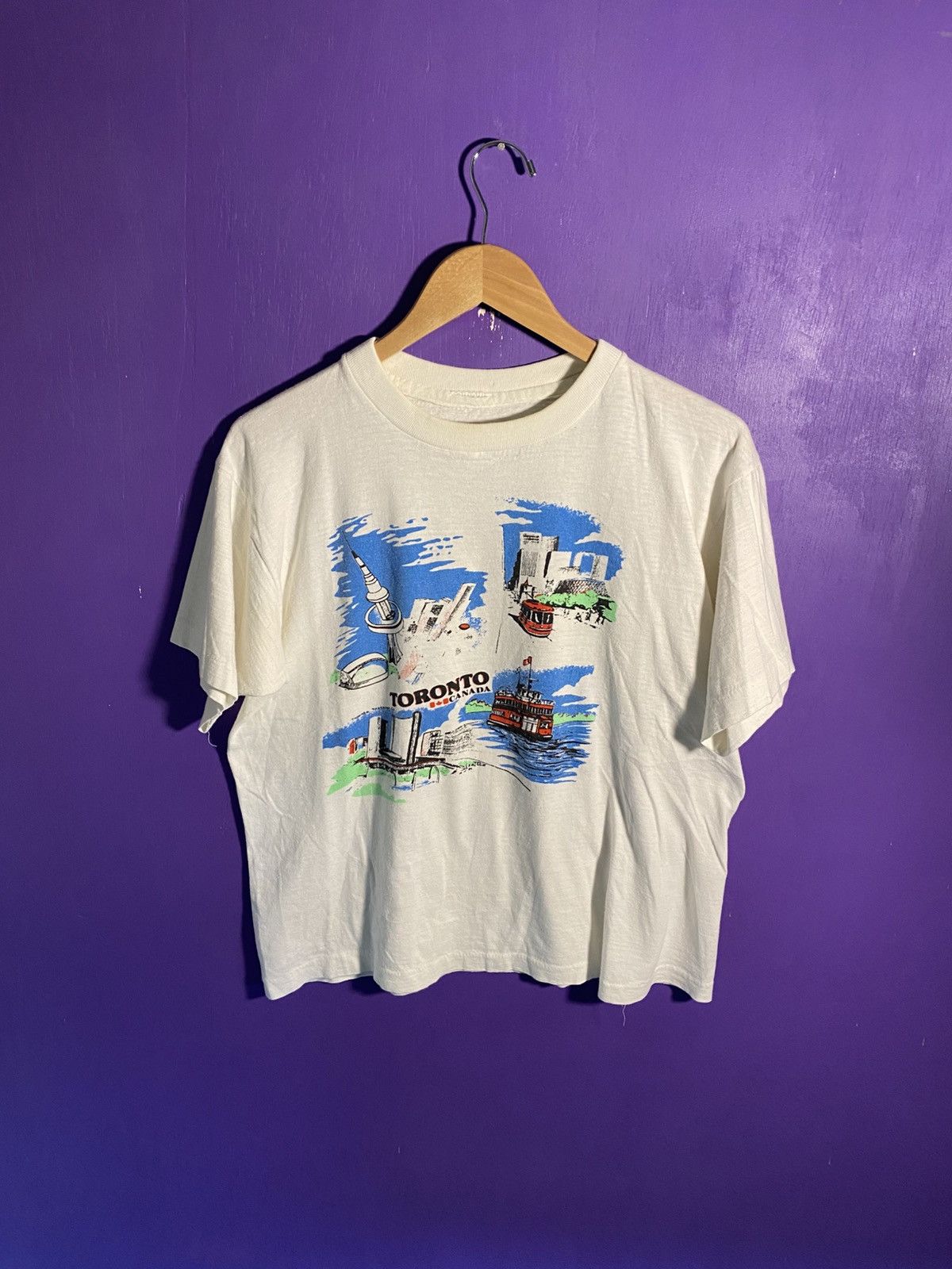 Other Vintage 80s Toronto Canada tourist tee Size US L / EU 52-54 / 3 - 1 Thumbnail