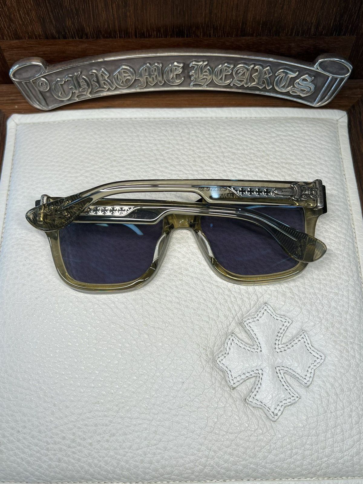 Chrome Hearts Chrome Hearts Box Officer Sunglasses Size ONE SIZE - 2 Thumbnail