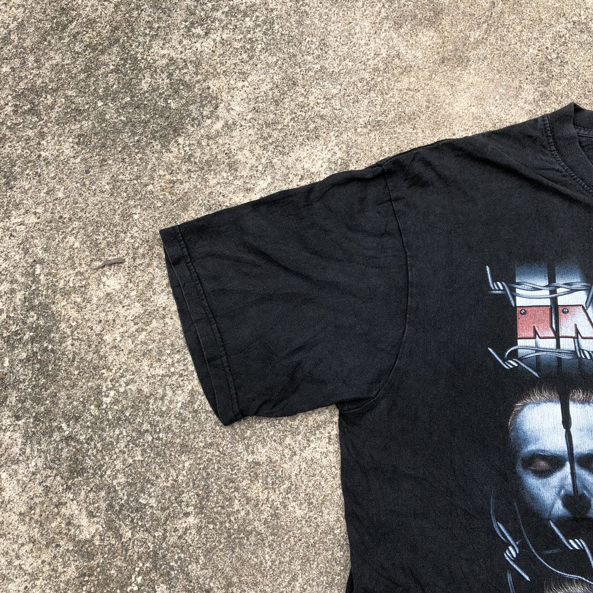 Band Tees × Vintage 🔥Rare🔥Vintage Rammstein Heavy Metal Band Big Image Promo Tee Size US XL / EU 56 / 4 - 8 Thumbnail