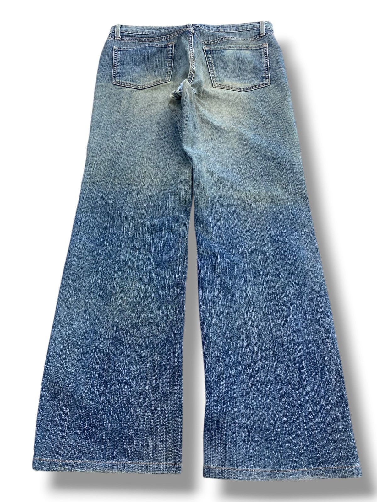 Japanese Brand Japanese Brand Mud Faded Wash Style Loose Jeans Size US 32 / EU 48 - 3 Thumbnail