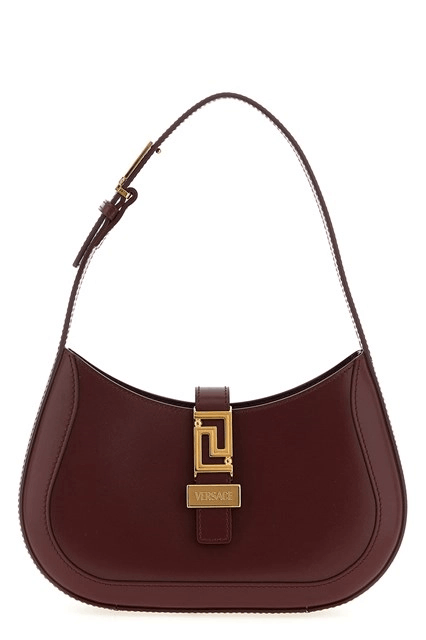 Versace VERSACE Greca Goddess Small Bordeaux Shoulder Bag Size ONE SIZE - 1 Thumbnail