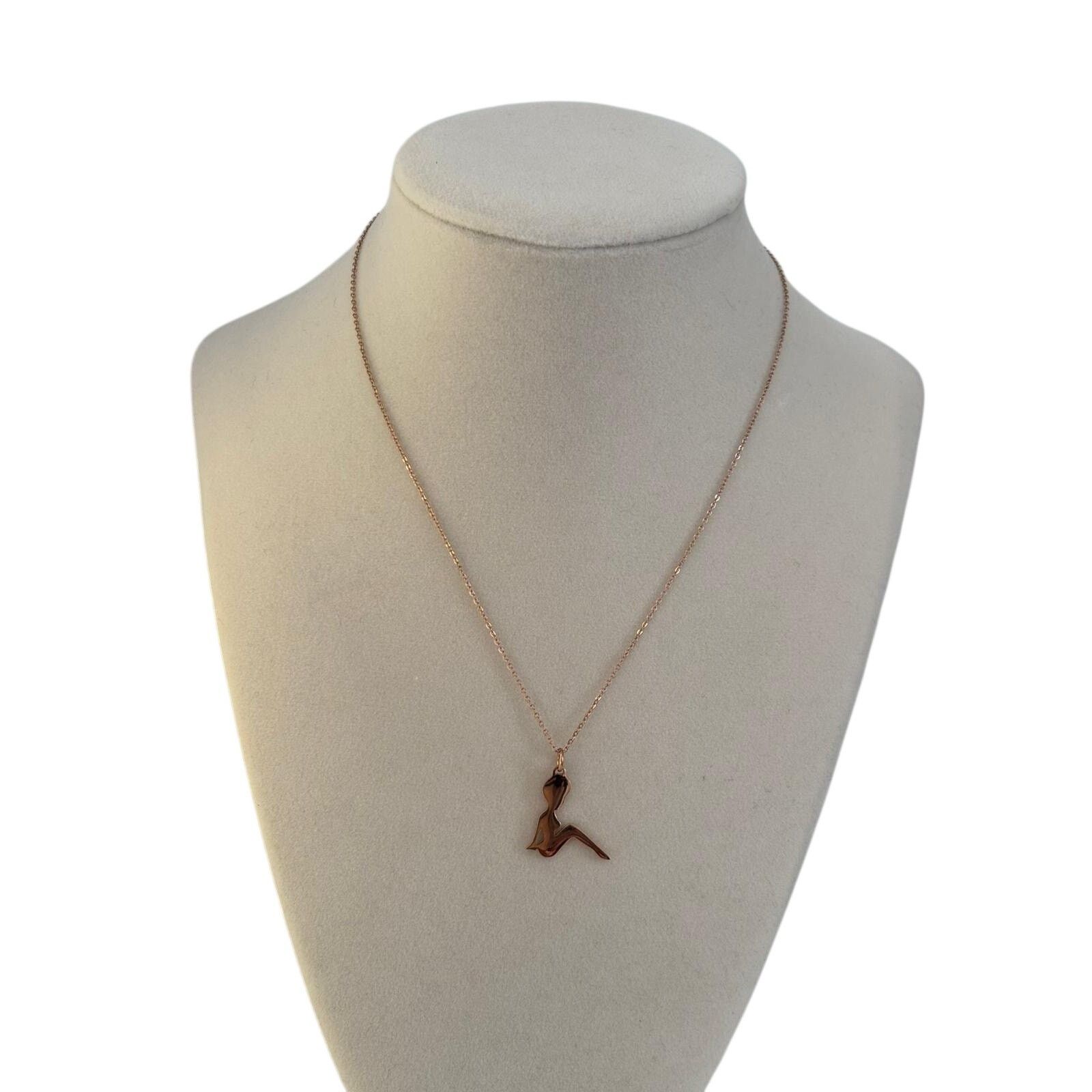 Other Gold Minimalist Woman Pendant Necklace Stainless Steel Size ONE SIZE - 2 Thumbnail
