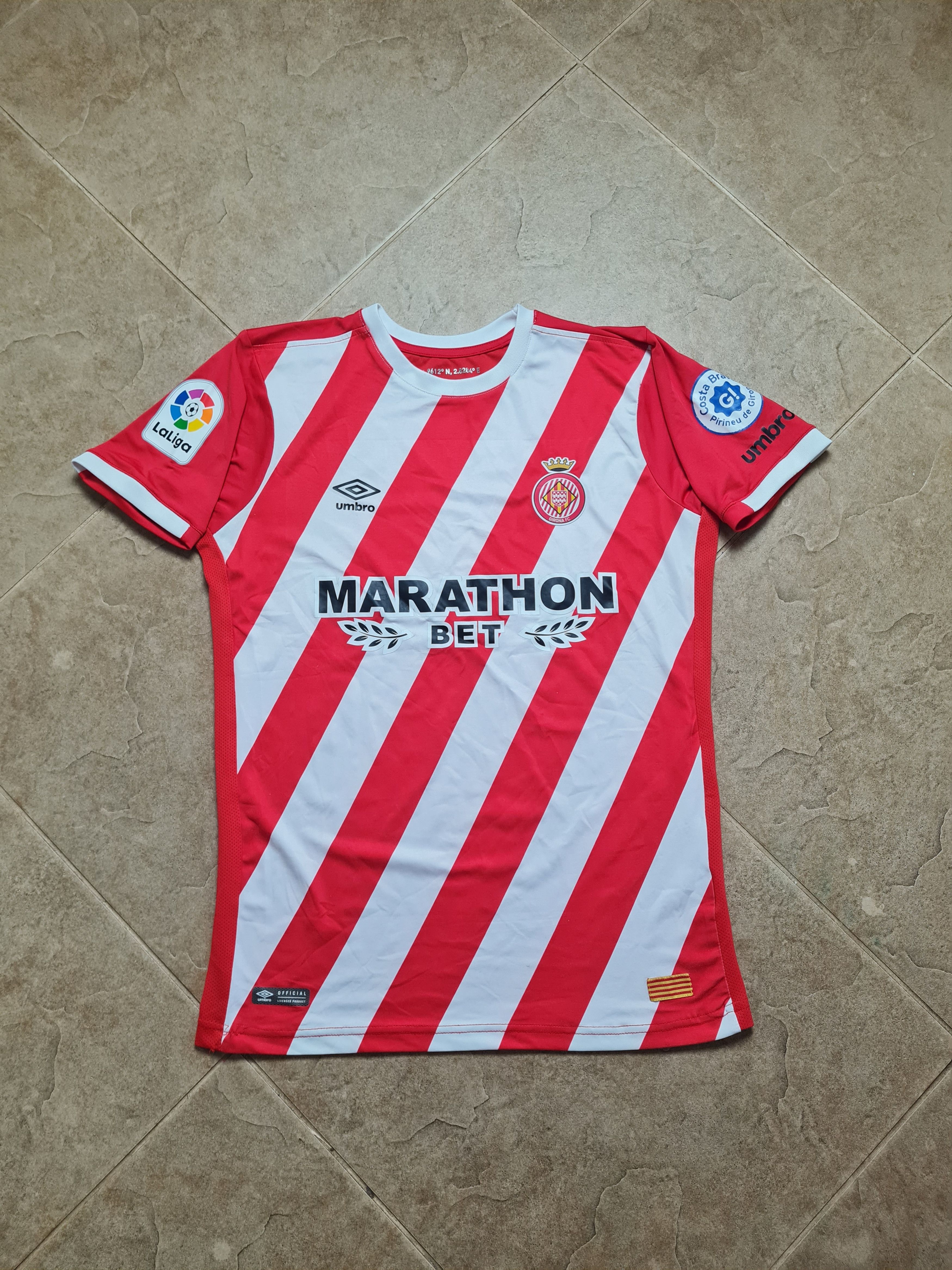 Umbro Soccer Jersey GIRONA FC Home Football Umbro Shirt 2018/2019 Size US M / EU 48-50 / 2 - 4 Thumbnail