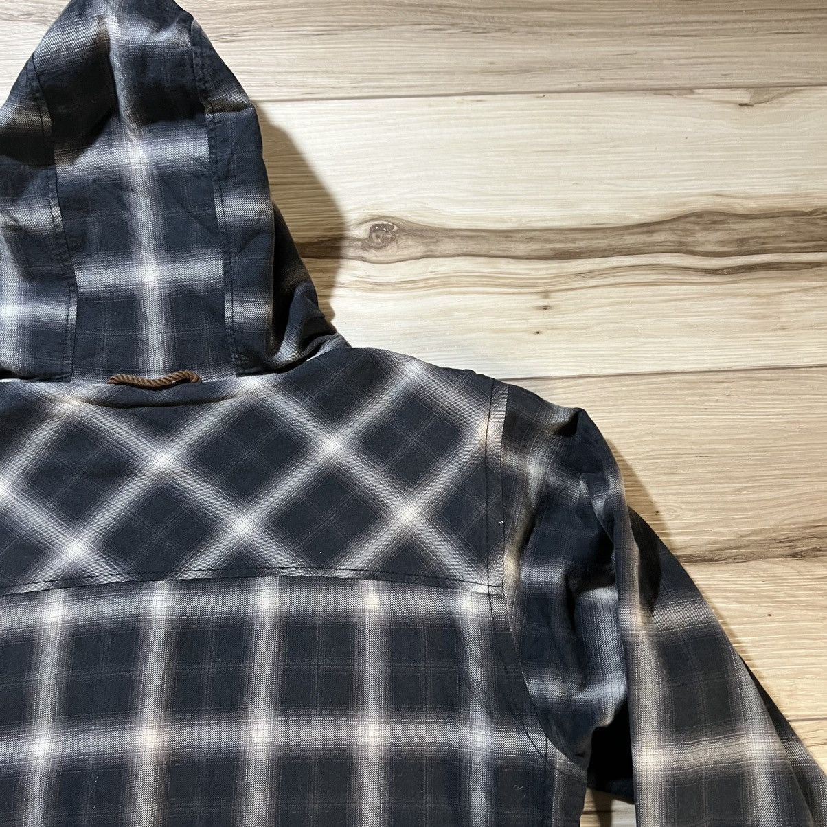 Sasquatchfabrix Sasquatchfabrix AW05 3D Rope Check Reversible Hoodie Size US M / EU 48-50 / 2 - 23 Thumbnail