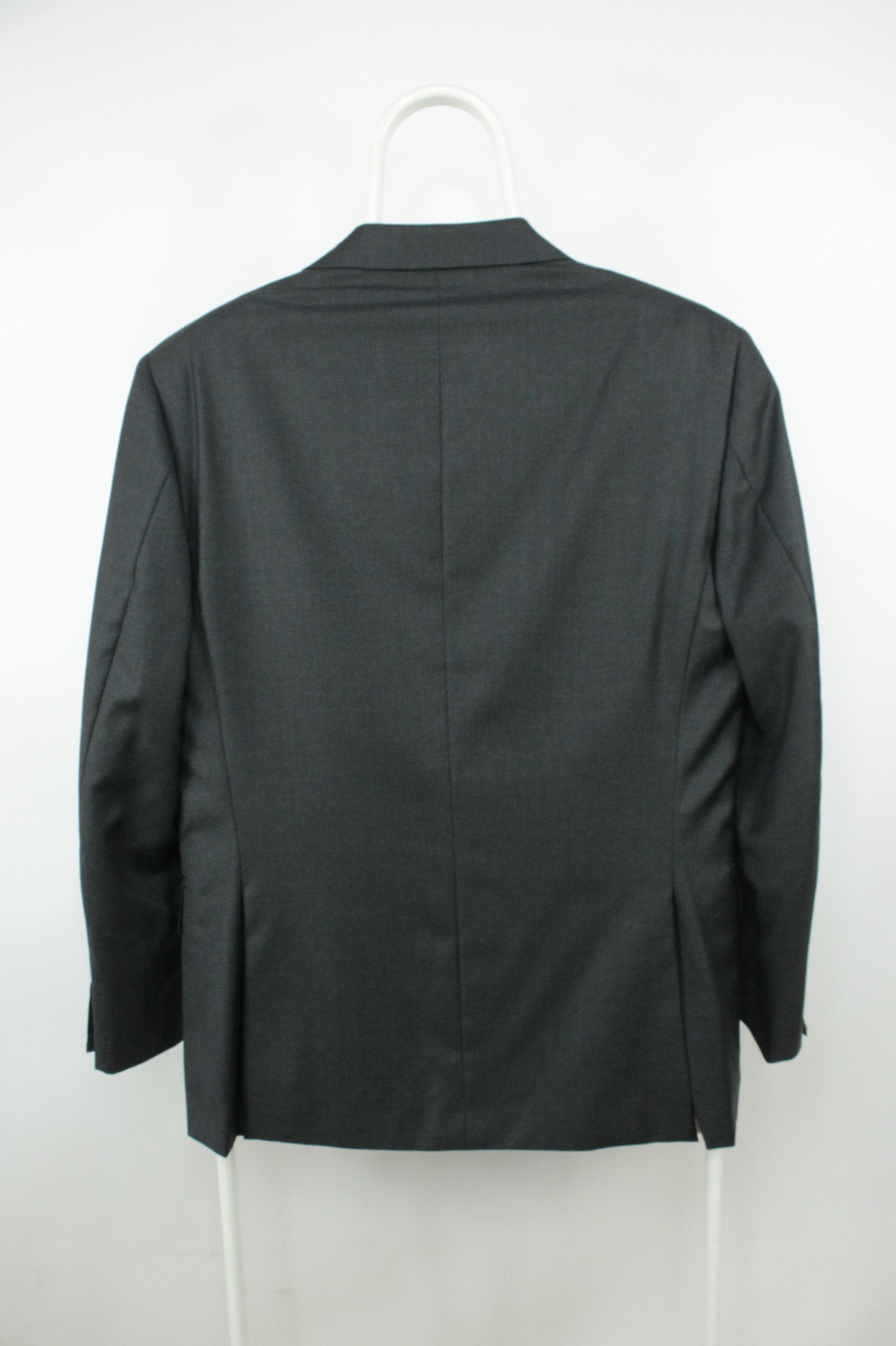 Suitsupply Suitsupply Napoli Gray Pure Wool Slim Fit Suit Blazer Jacket Size US M / EU 48-50 / 2 - 4 Thumbnail