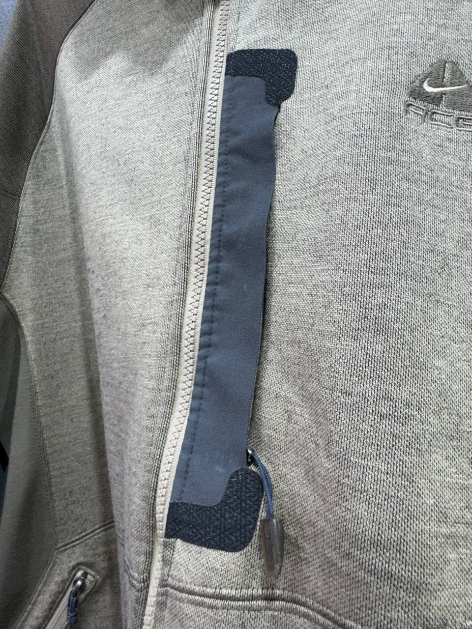 Other Vintage 2000s Nike ACG Asymmetry thermal Rare Jacket Size US XL / EU 56 / 4 - 7 Thumbnail