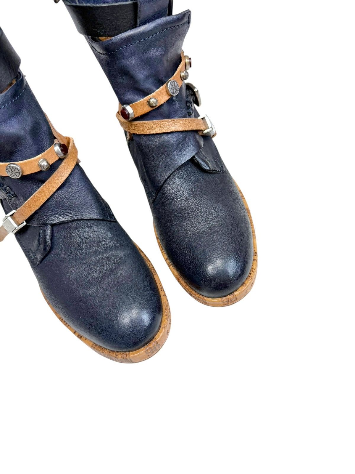 A.S.98 Vintage A.S. 98 Leather Boots Avantgarde Airstep Guidi style Size US 9 / IT 39 - 7 Thumbnail