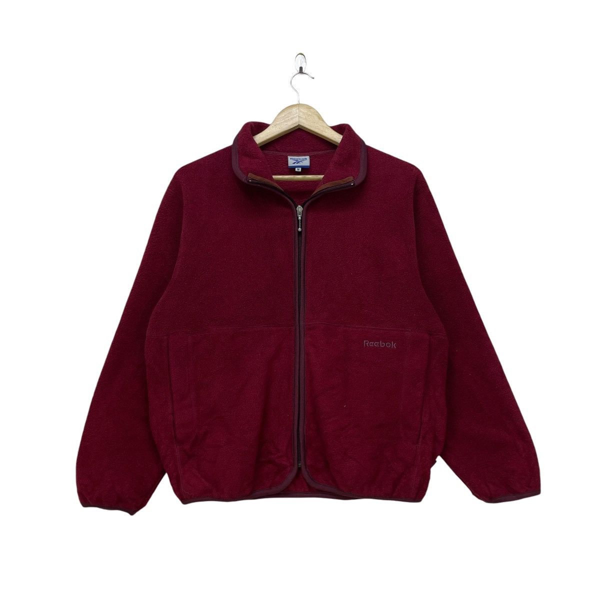 L.L. Bean × Reebok Vintage Reebok Fleece Zipper Jacket Size US M / EU 48-50 / 2 - 1 Thumbnail