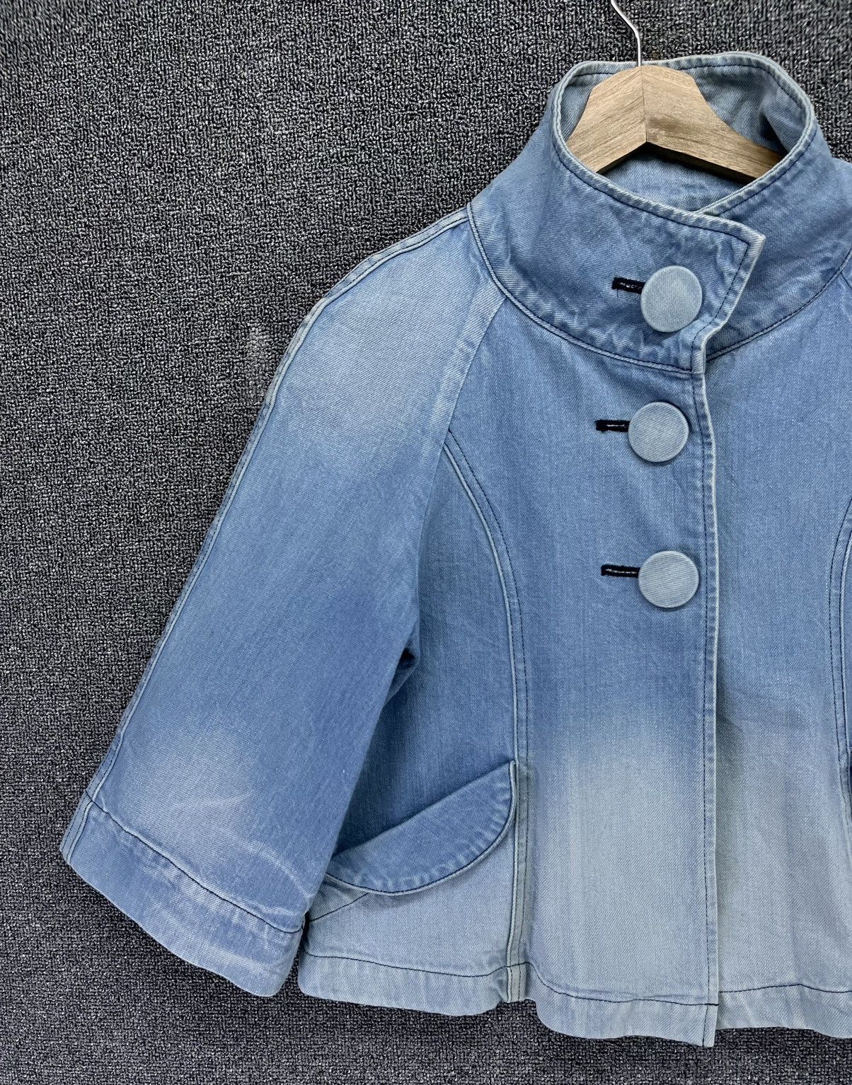KOJIMA GENES Kojima Market Place Denim Cardigan Jacket Size S / US 4 / IT 40 - 2 Thumbnail