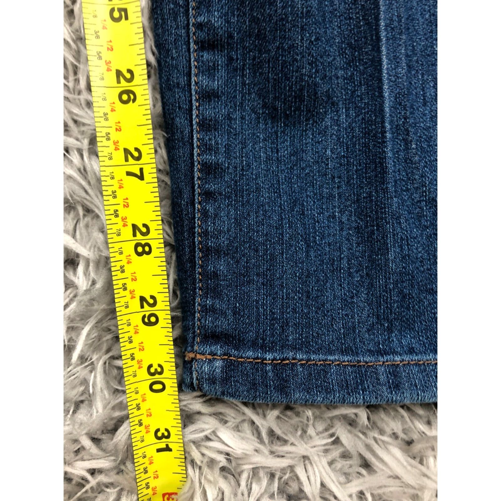 Vintage Style & Co Slim Leg Jeans Size 10 Womens Medium Wash Blue Jeans Slim Straight 5-Pocket Den​im - Style&Co. Size 32" / US 10 / IT 46 - 3 Thumbnail