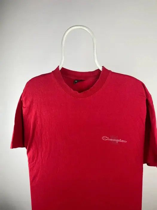 Champion Champion T-shirt vintage logo USA size Large red streetwear Size US L / EU 52-54 / 3 - 2 Thumbnail