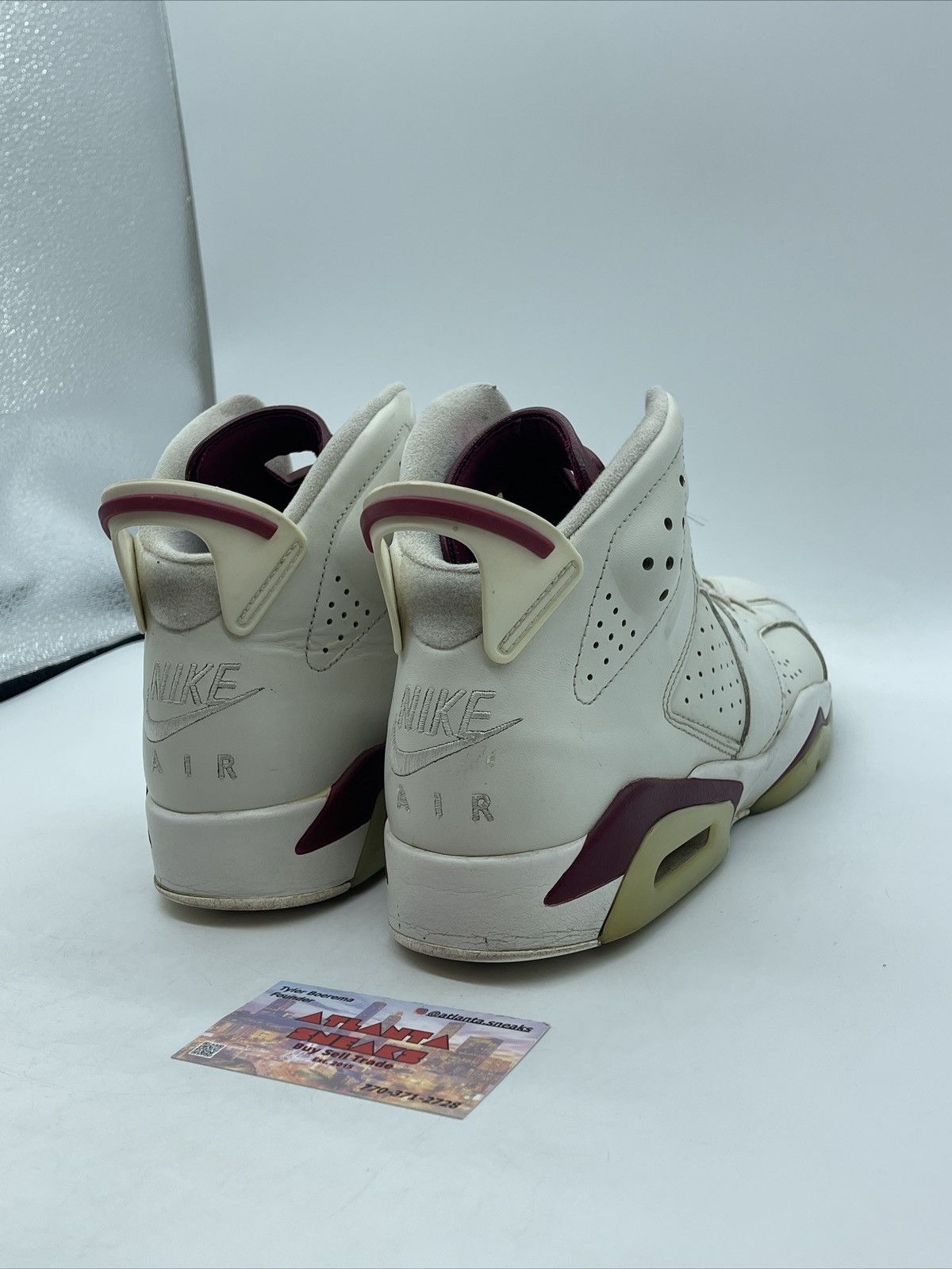 Jordan Brand Air Jordan 6 maroon Size US 9.5 / EU 42-43 - 5 Thumbnail