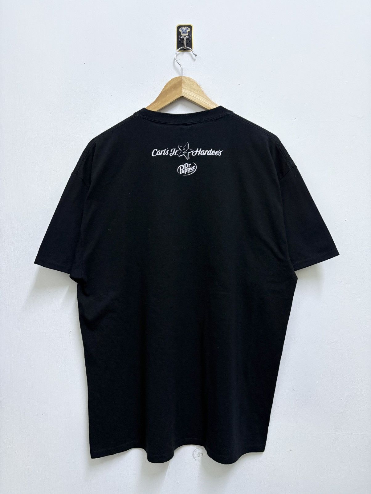 Vintage 2000's Adult Swim [as] Carl Jr Hardee's Dr Pepper T-Shirt Size US L / EU 52-54 / 3 - 2 Thumbnail