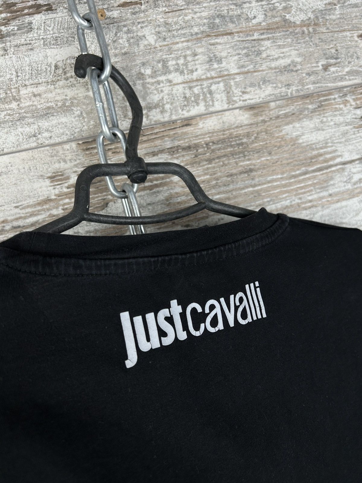 Just Cavalli × Vintage Mens Vintage Just Cavalli T-shirt luxury tee dragon Medusa Size US M / EU 48-50 / 2 - 12 Thumbnail