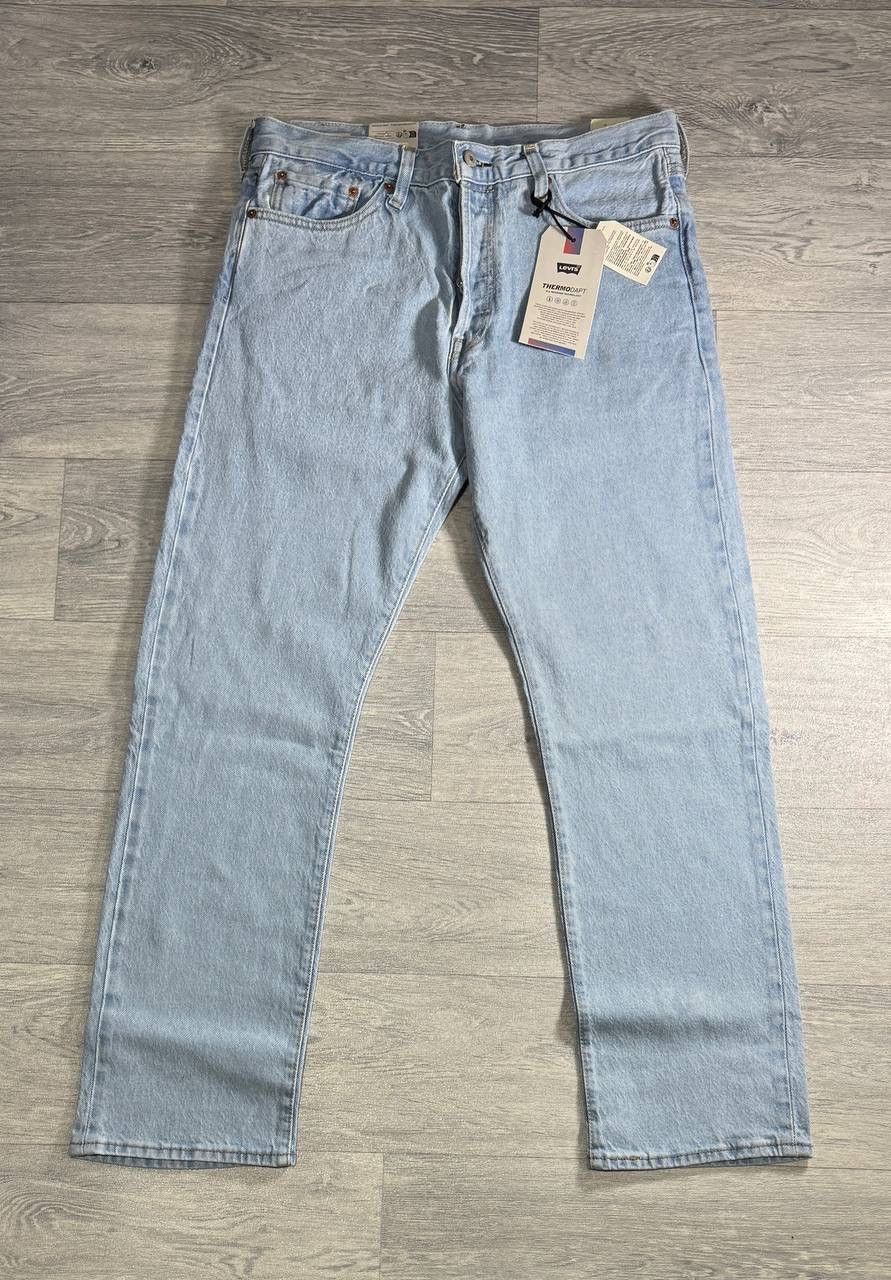 Levi's Levi’s 501 Thermodapt Jeans in Light Blue W32 L30 Size US 32 / EU 48 - 2 Thumbnail