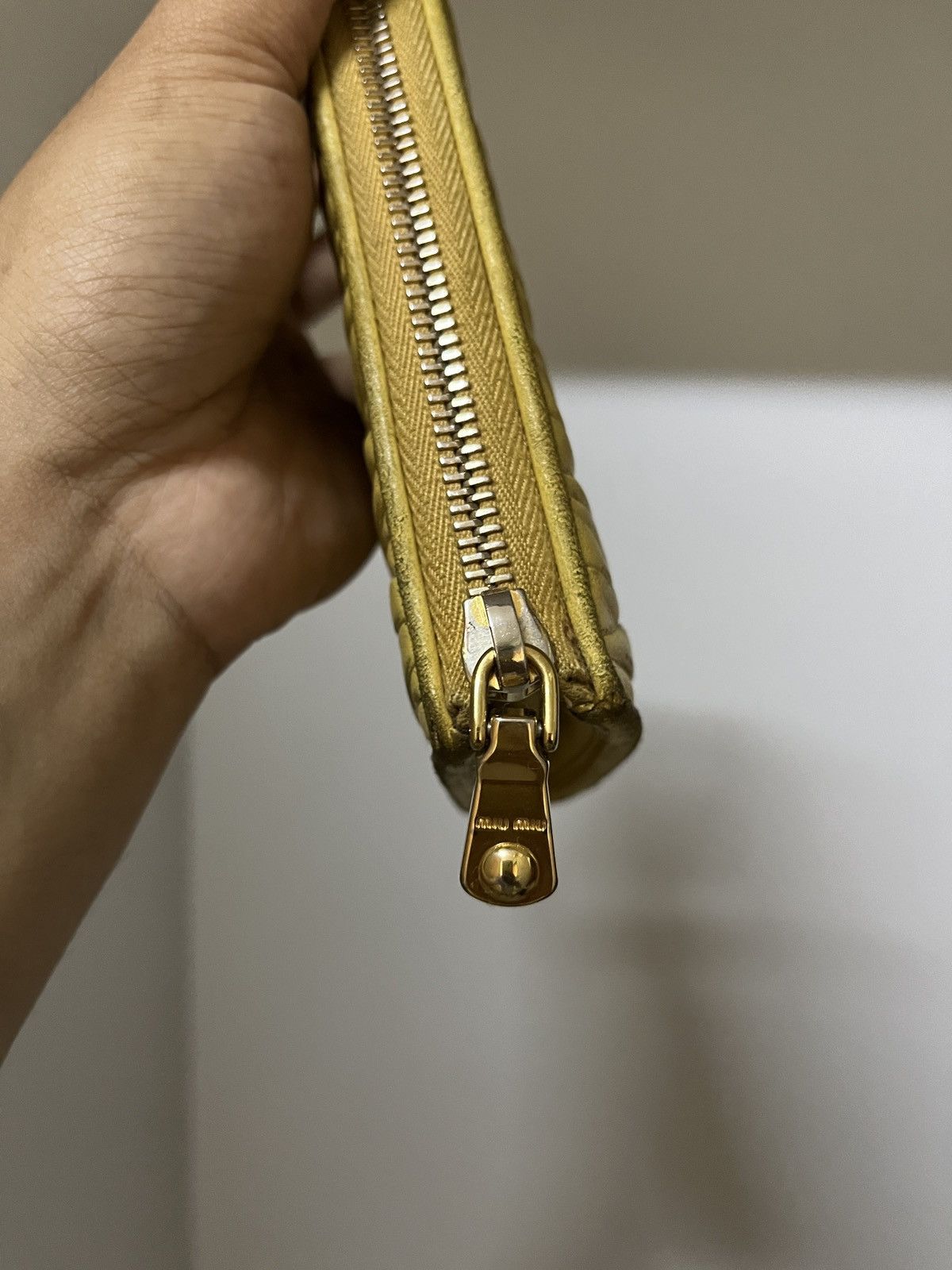 Miu Miu Miu Miu Matelassé Pleated Size ONE SIZE - 14 Thumbnail