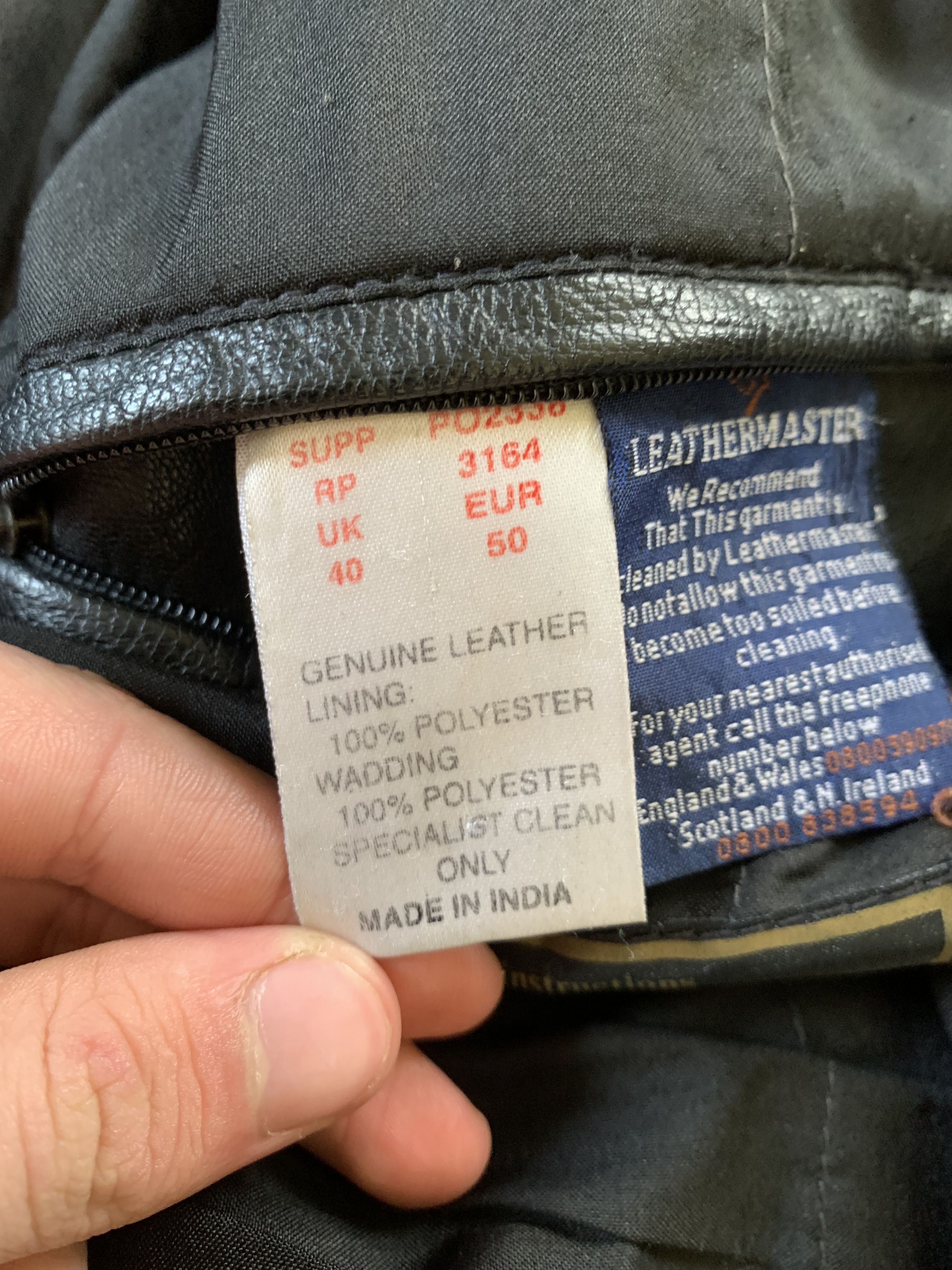Vintage Vintage Carlo Santini Leather Multi Pocket Jacket Size US M / EU 48-50 / 2 - 9 Thumbnail