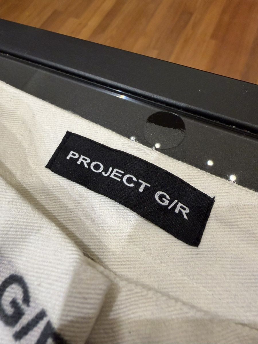 PROJECT G/R Project GR Trompe-L ‘IL Denim Jeans Size US 34 / EU 50 - 3 Thumbnail