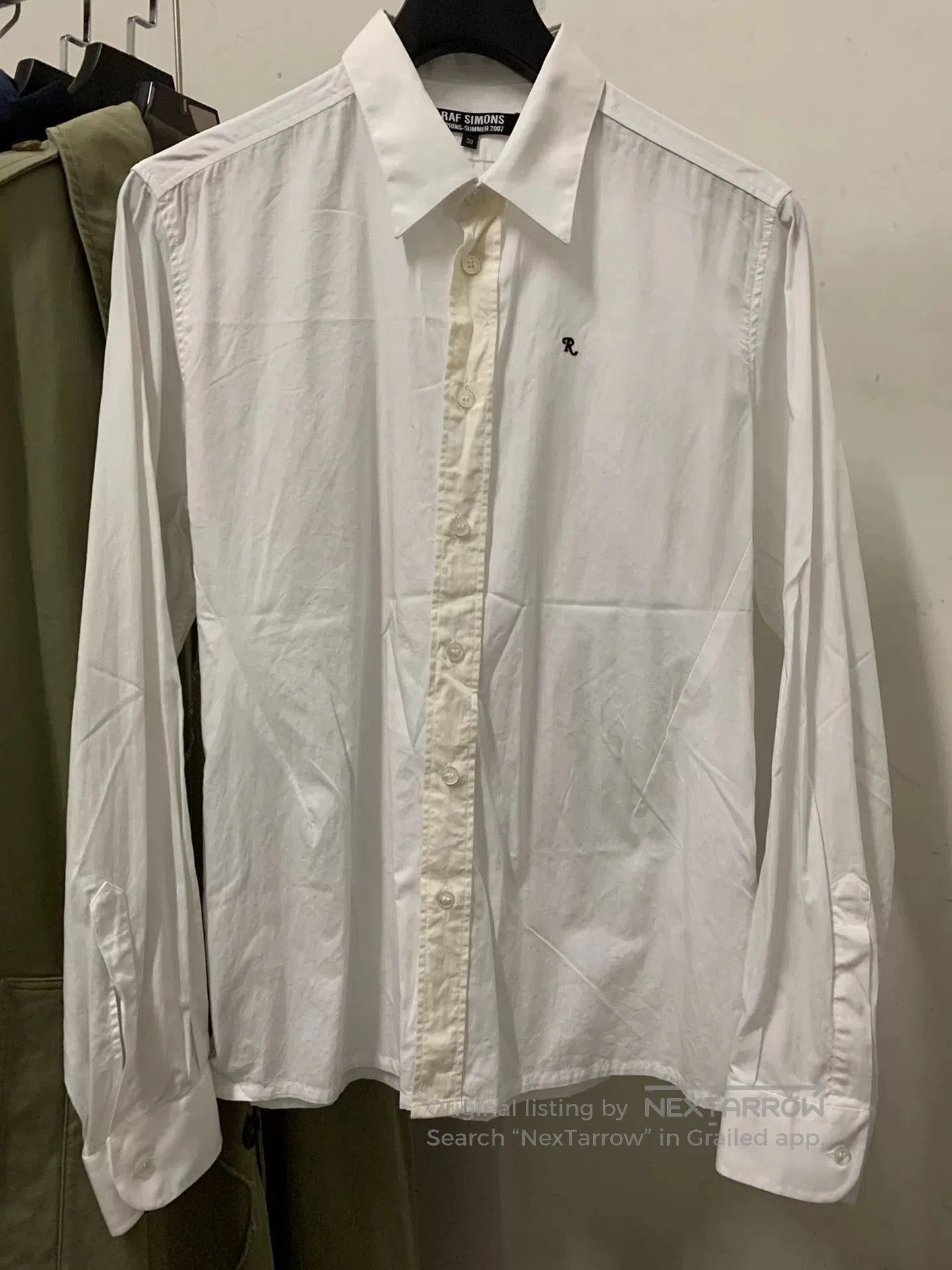 Raf Simons Raf Simons SS07 Embroidered Shirt. Size US M / EU 48-50 / 2 - 1 Thumbnail
