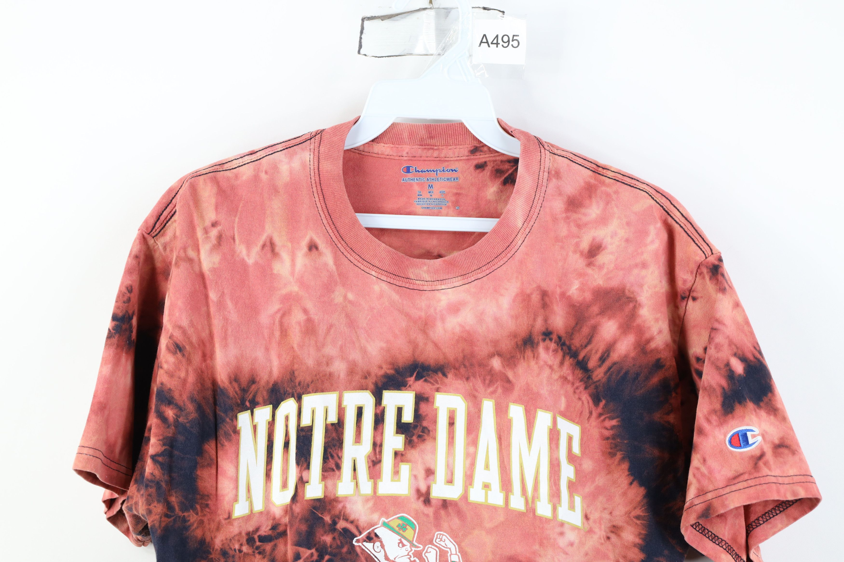 Champion Vintage Champion Notre Dame University Short Sleeve T-Shirt Size US M / EU 48-50 / 2 - 2 Thumbnail