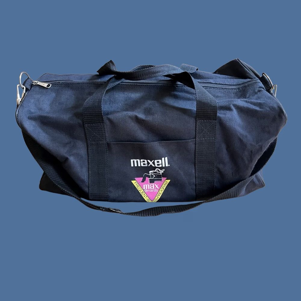 Vintage VINTAGE Air-Tex Duffel Bag Black 80s 90s Music Maxi ? Size ONE SIZE - 1 Thumbnail