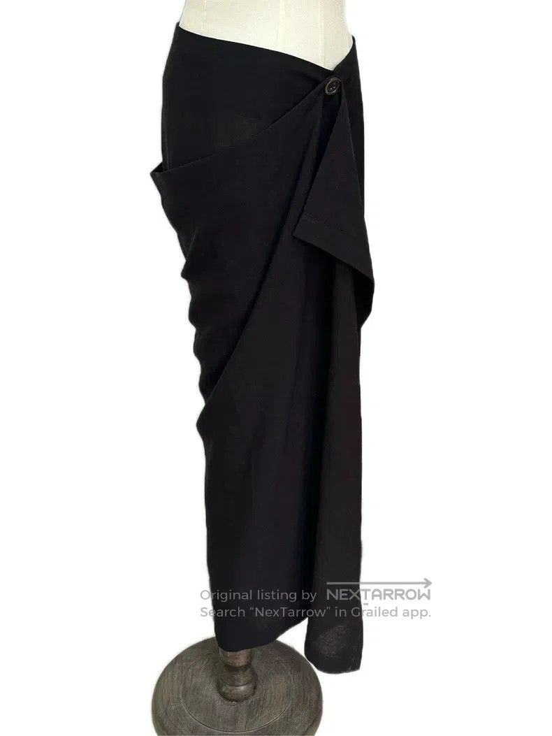 Comme des Garcons Comme Des Garcons size M Black deformed irregular black sk Size 24" / US 00 / IT 34 - 4 Thumbnail