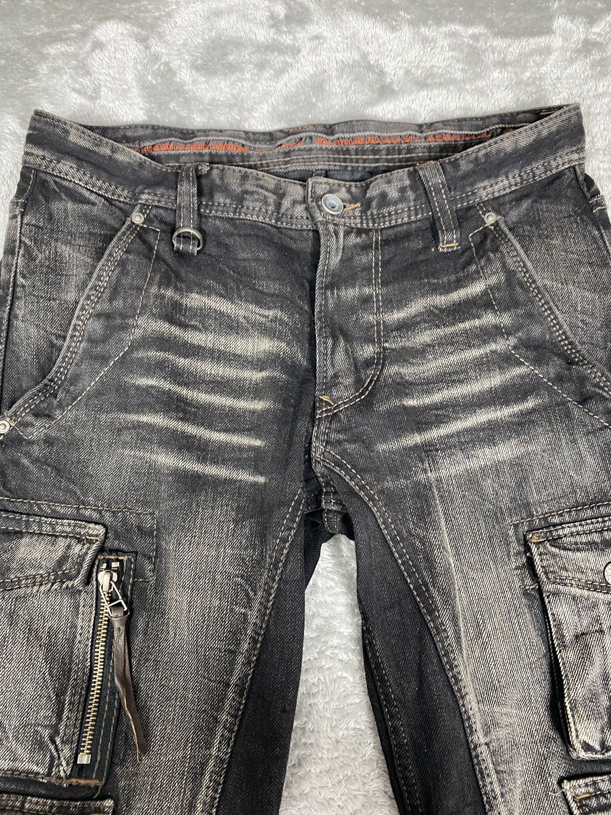 Tornado Mart Nicole Club Bondage Cargo Pants. S0271 Size US 31 - 7 Thumbnail