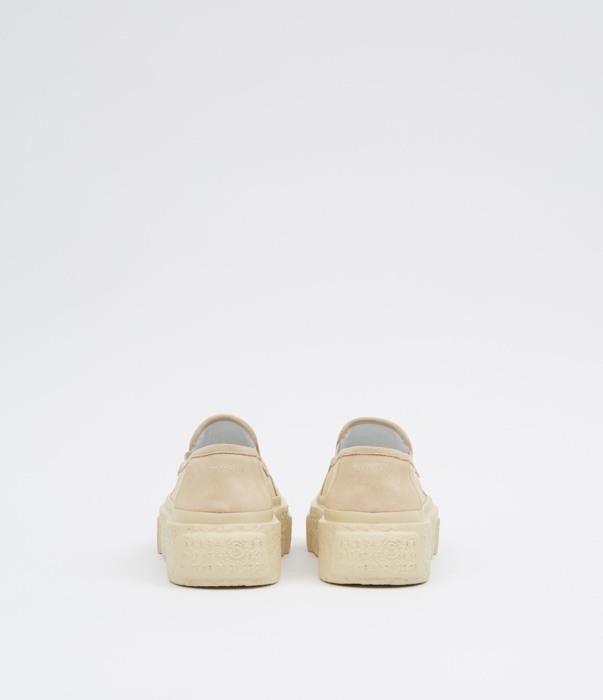 Maison Margiela o1bcso1str0426 MM6 Low-Top Sneakers in Beige Size US 10 / IT 40 - 3 Thumbnail