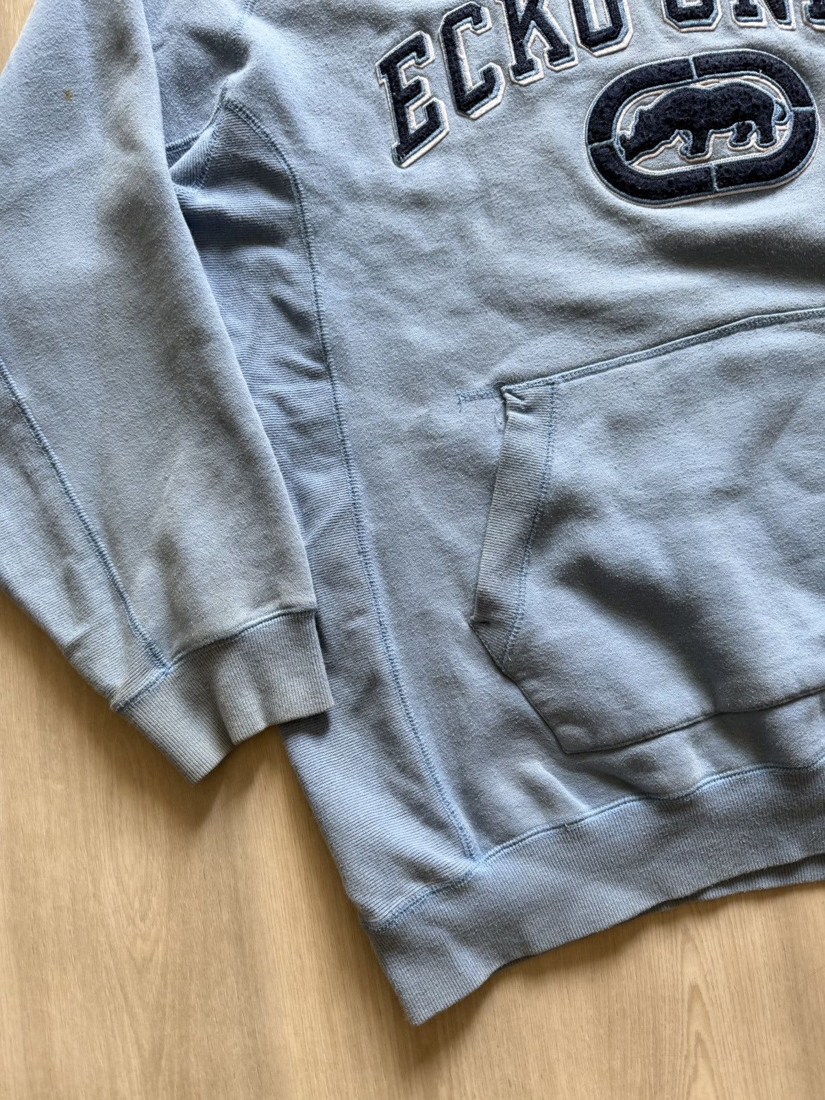 Ecko Unltd. Vintage Ecko Unltd Embroidered Logo Hoodie Sz 3XL *Distress Size US XXL / EU 58 / 5 - 3 Thumbnail