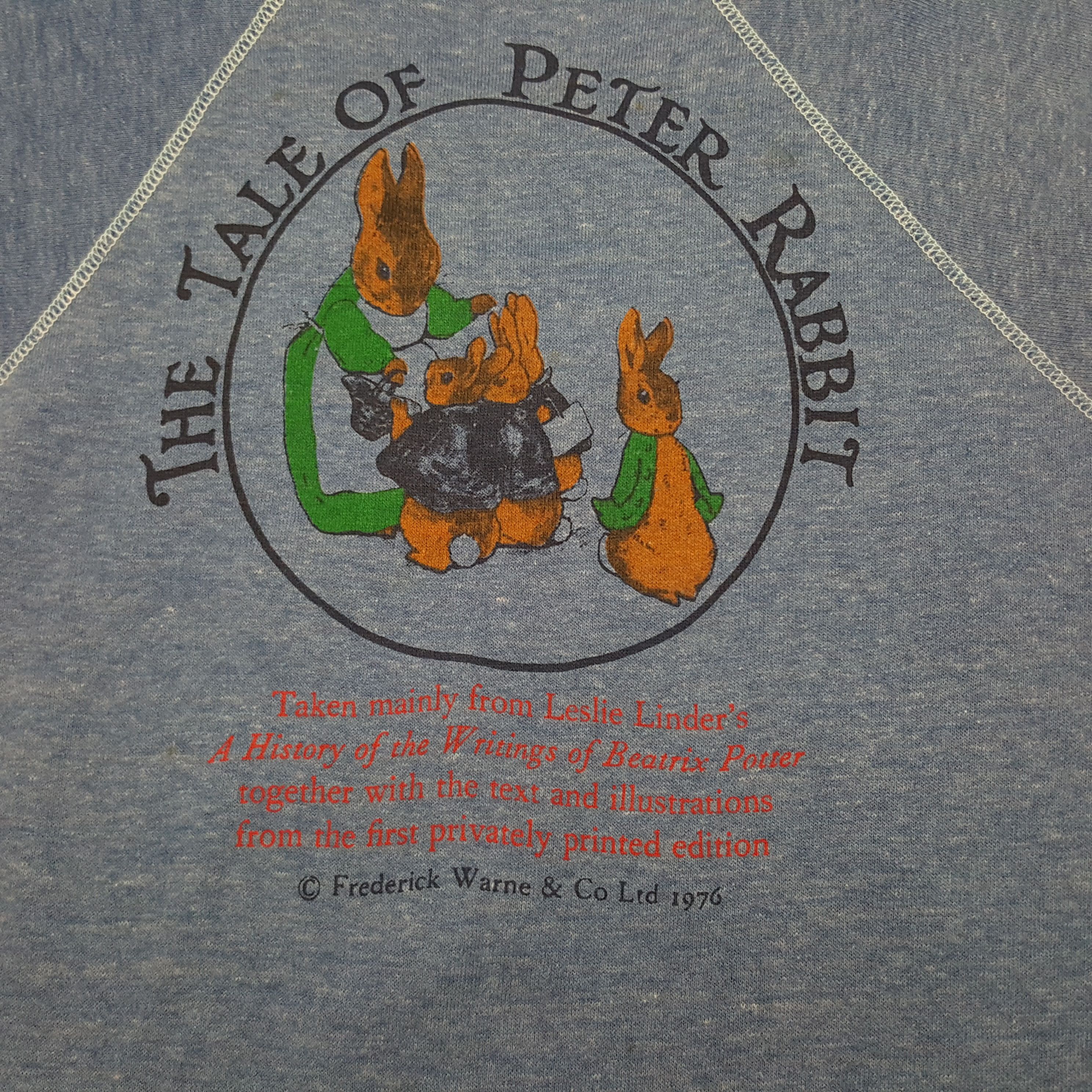 Cartoon Network × Vintage Vintage The Tale Of Peter Rabbit Sweatshirt Size US XS / EU 42 / 0 - 6 Thumbnail