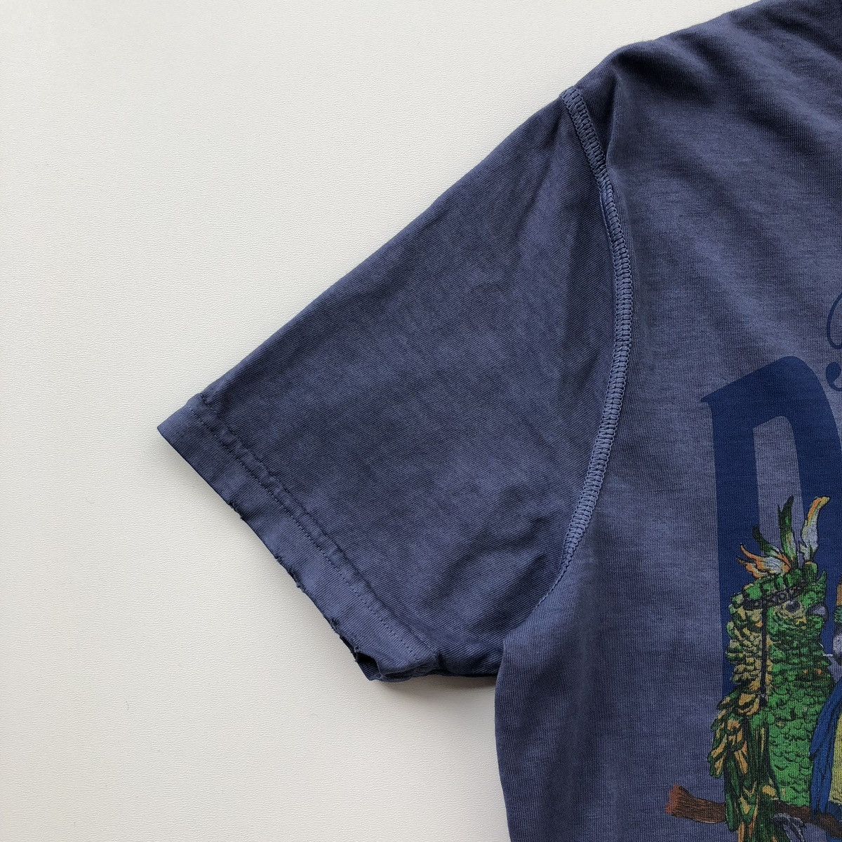 Dsquared2 Dsquared2 From With Love Parrots Distressed Vintage T-Shirt Size US M / EU 48-50 / 2 - 4 Thumbnail