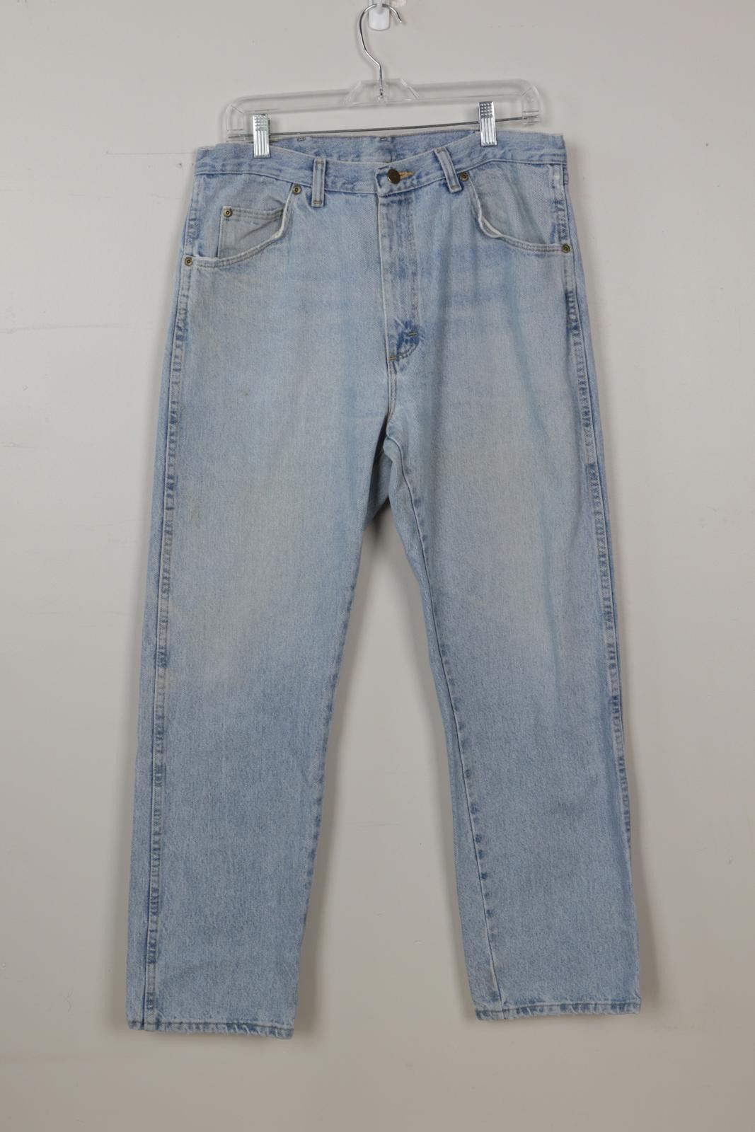 Wrangler 90's Wrangler Blues Light Wash Straight-Leg Jeans Size US 34 / EU 50 - 1 Thumbnail