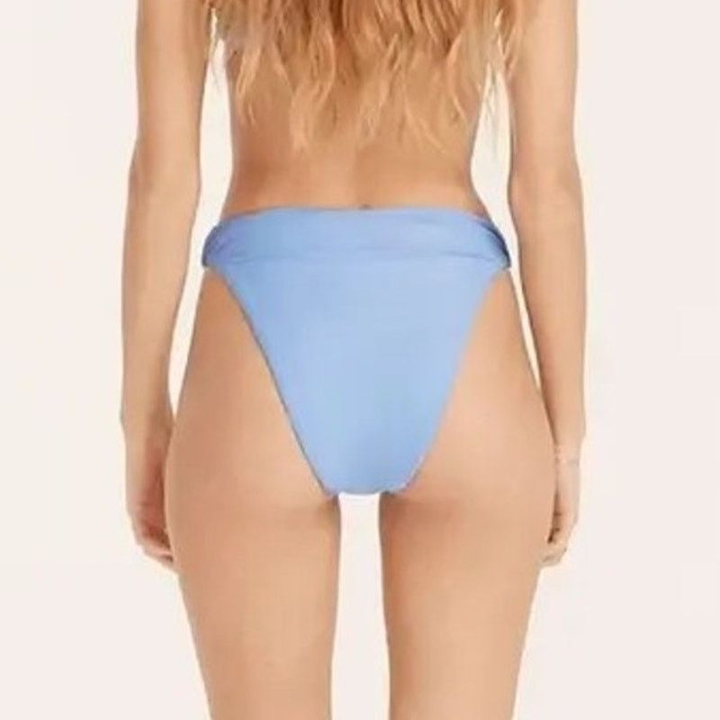 J.Crew NWT J. Crew High Rise Moderate Coverage Bikini Bottom Size S Size ONE SIZE - 3 Thumbnail