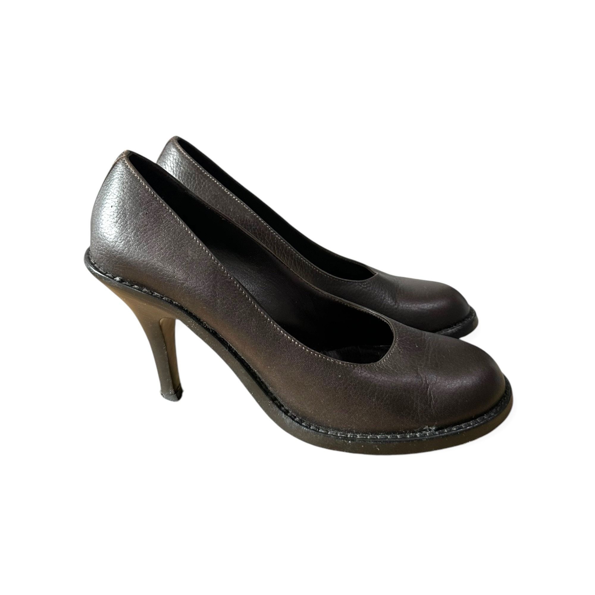 Veronique Branquinho Véronique Branquinho Leather Pumps - Size 37 - Made in Italy Size US 7 / IT 37 - 5 Thumbnail