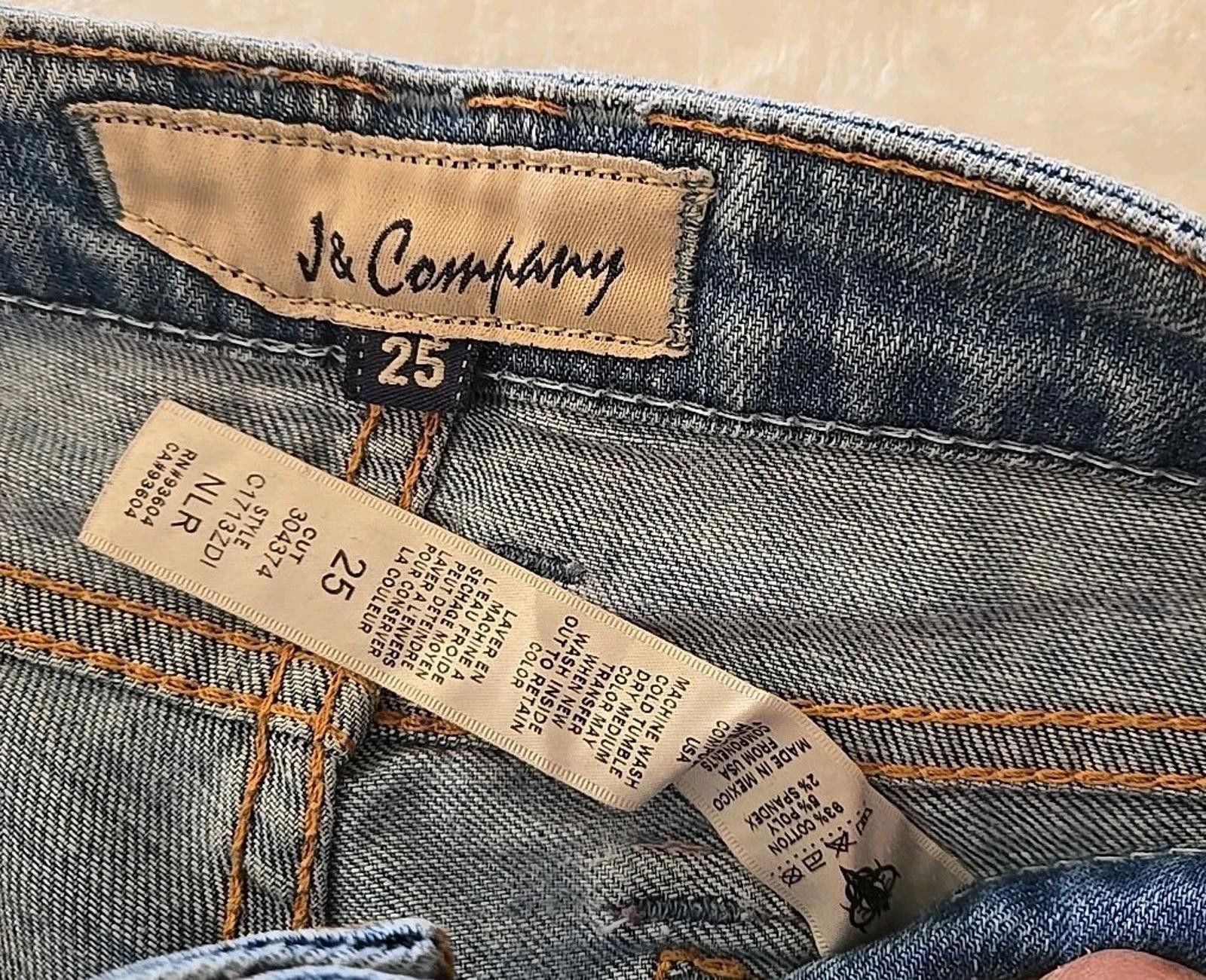 Other J & Company Born in California Bootcut Jeans 28×34 Y2K Ocean Size 25" / US 0 / IT 36 - 7 Thumbnail