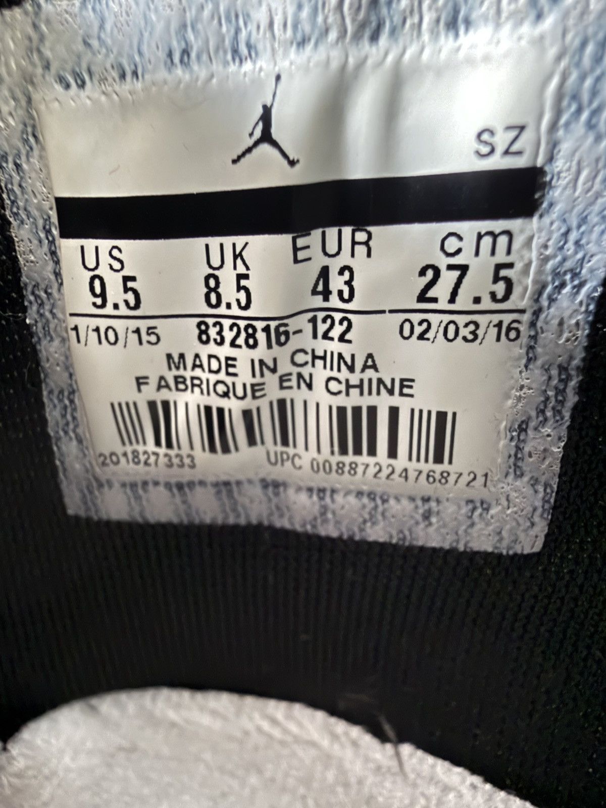 Nike Jordan 17 Retro Cooper 2016 Size US 9.5 / EU 42-43 - 5 Thumbnail