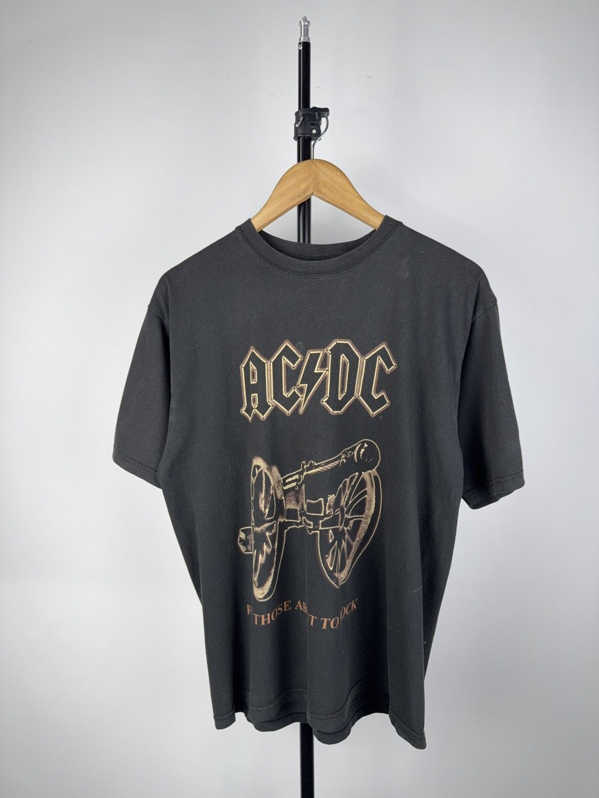 AC/DC × Band Tees VNTG 1999 AC/DC For Those About to Rock Tee Cannon T shirt Size US M / EU 48-50 / 2 - 1 Thumbnail