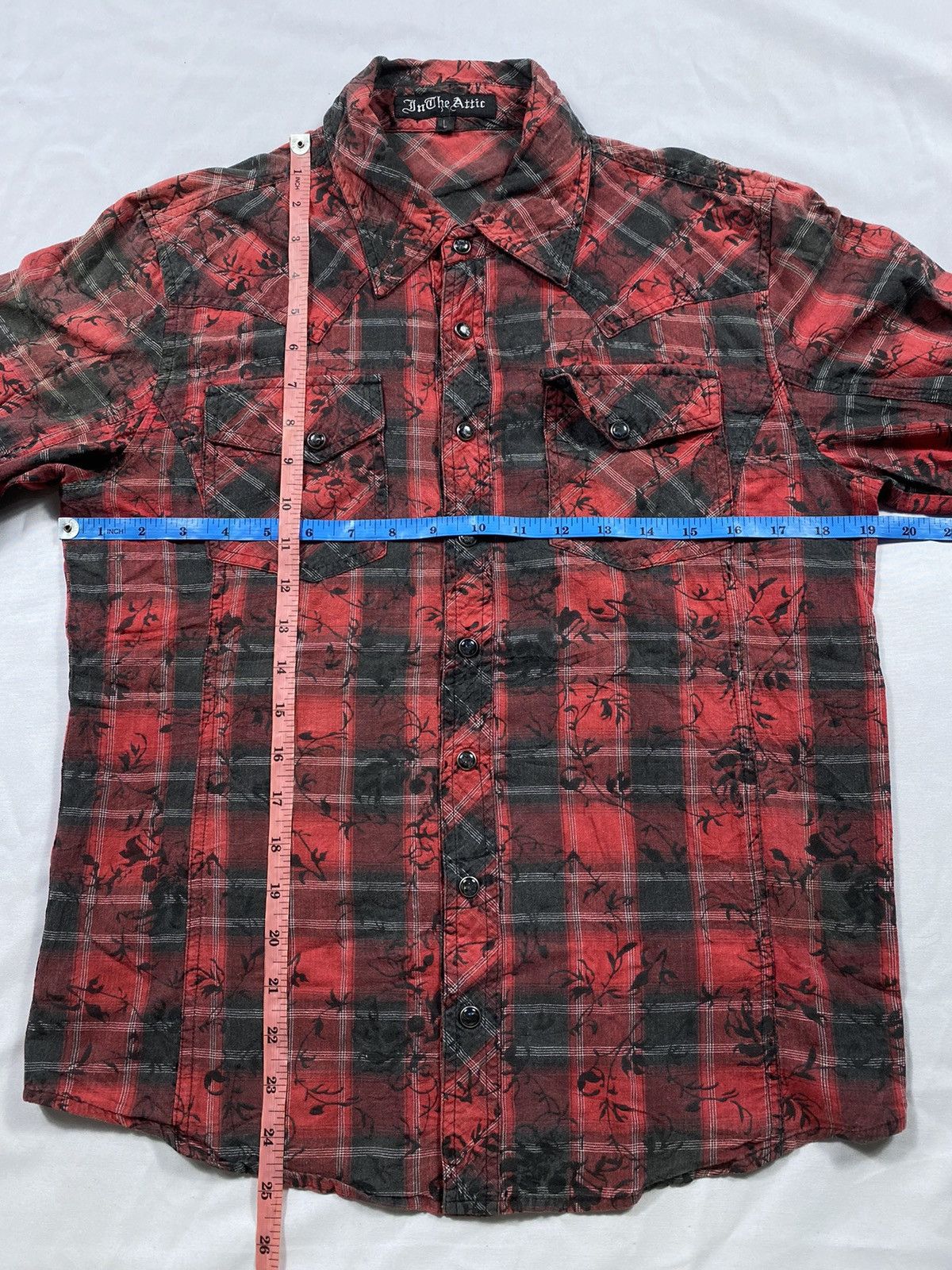 In The Attic Vintage In The Atthic button up shirt Size US M / EU 48-50 / 2 - 7 Thumbnail