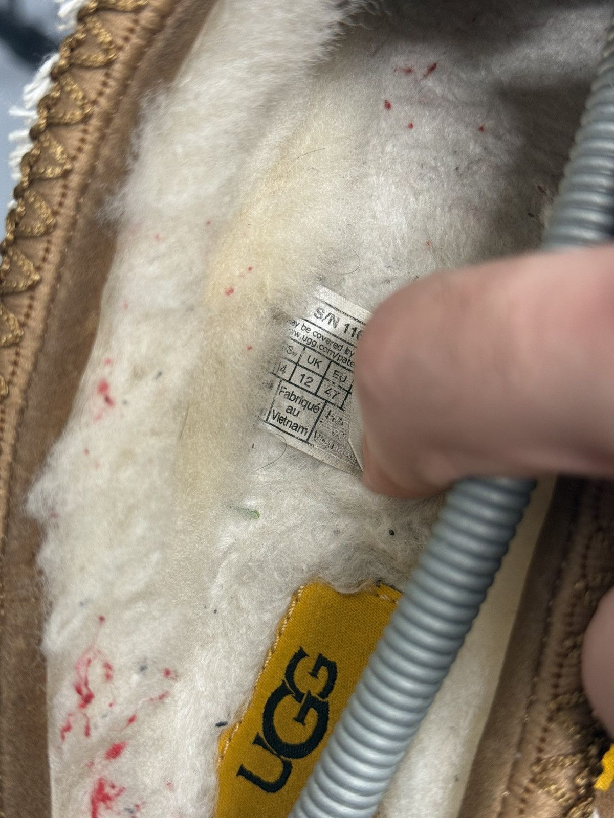 Gallery Dept. × Ugg Gallery Dept. x Ugg Tasman slippers Size US 13 / EU 46 - 7 Thumbnail
