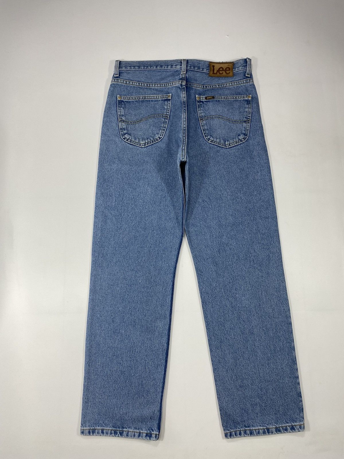 Lee 🔥LASTDROP🔥 Vintage 90s Lee Portland Blue Denim Jeans Pants Size US 34 / EU 50 - 18 Thumbnail