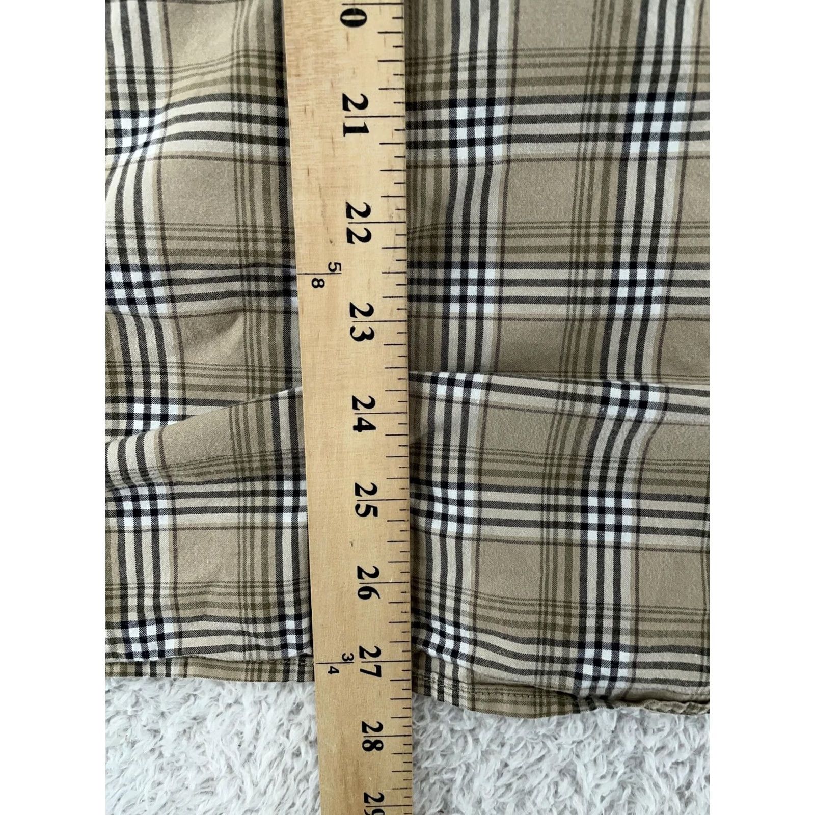 Carhartt VINTAGE Carhartt Shirt Mens XL Dark Tan Plaid Short Sleeve Button Up Workwear S245 DKT Size US XL / EU 56 / 4 - 7 Thumbnail